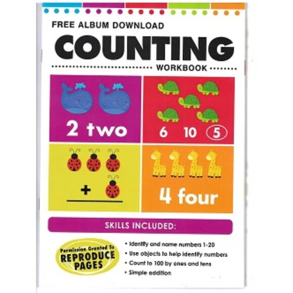 6 Pre-K Learning Activity Books - Picture 6 of 7